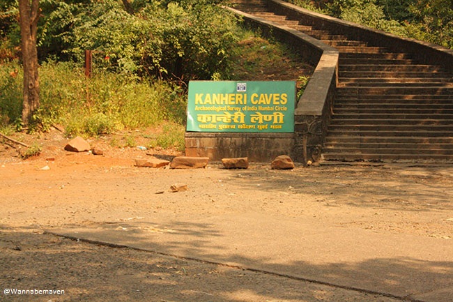 Kanehri caves entrance - Sanjay Gandhi National park
