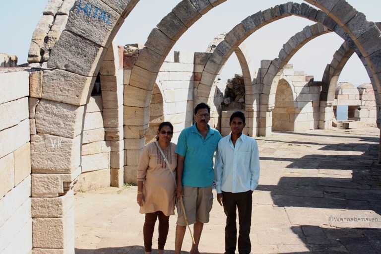 at Champaner - Pavagad Archaeological site - People of Gujarat