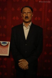 Hitler - celebrity wax museum