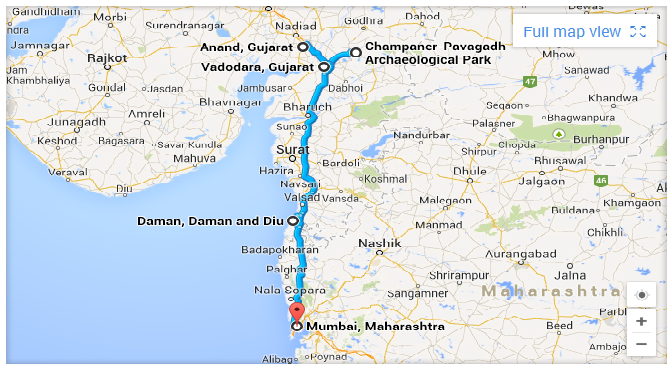 road trips from mumbai
