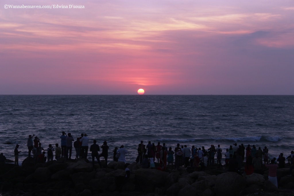 sunset-Kerala Kanyakumari trip
