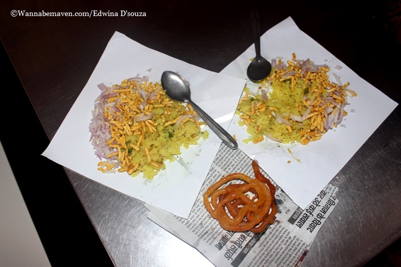 Indore food guide - poha jalebi