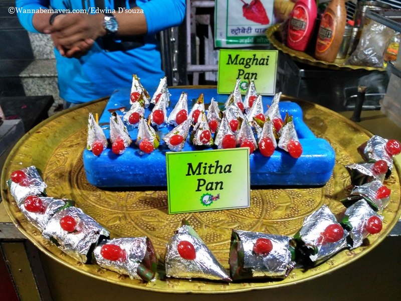 Indore food guide - mitha paan